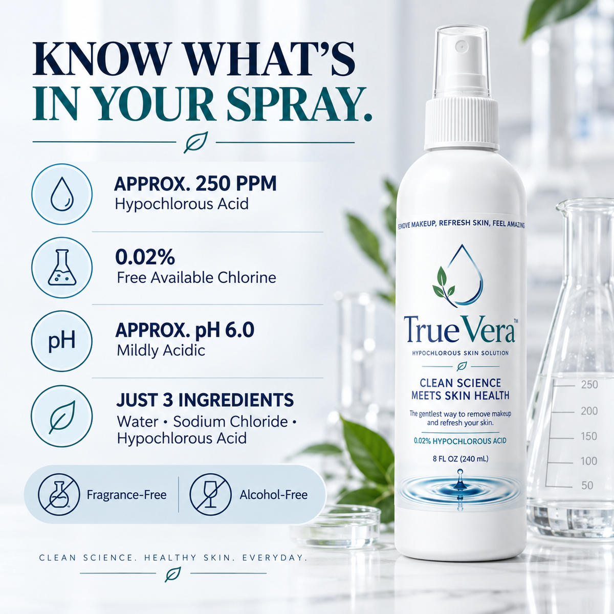 TrueVera HOCl Spray lifestyle image 3