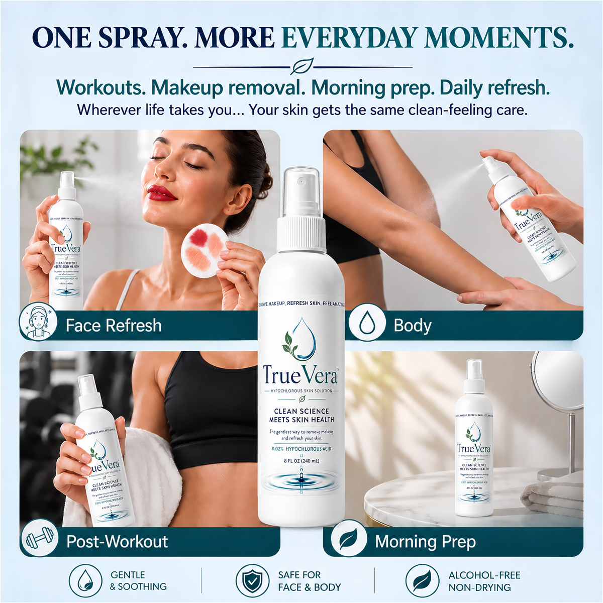 TrueVera HOCl Spray lifestyle image 5